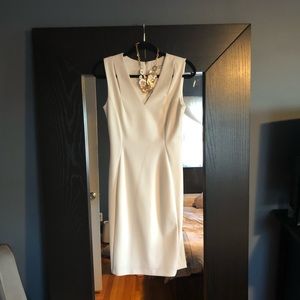 White Calvin Klein Dress size 4